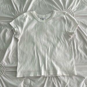 Brandy Melville white cropped tshirt